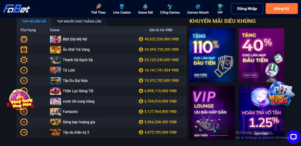 Khuyến mãi chào mừng 23win01 chính thức